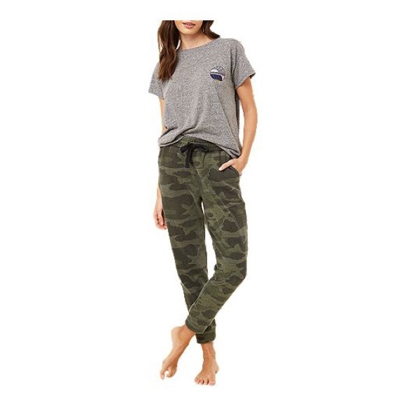 NWT O’Neill Arella Camo Sweatpant Joggers - Picture 1 of 11